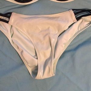VS Shimmer Blue Swim Bottoms